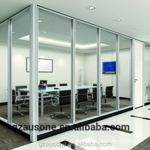 Top selling clear glass partition wall